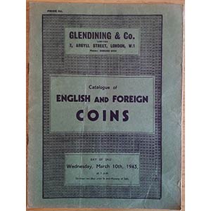 Glendening & Co. Catalogue of English and ... 