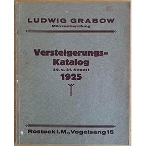 Grabow L. Sammlung von Talern und mehrfachen ... 