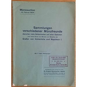 Merzbacher E. Sammlungen verschiedener ... 