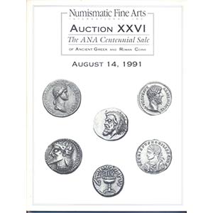 NUMISMATIC FINE ARTS. Auction XXVI. Ancient ... 