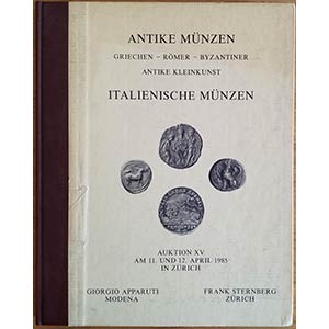 Sternberg F. Apparuti G. Auktion XV, Antike ... 