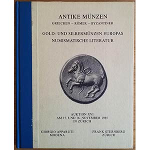 Sternberg F. Apparuti G. Auktion XVI Antike ... 