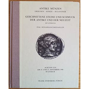 Sternberg F. Auktion XXI , Antike Munzen ... 