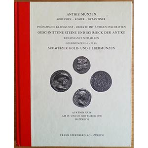 Sternberg F. Auktion XXIV, Antike Munzen ... 