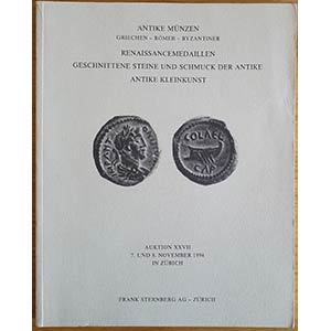 Sternberg F. Auktion XVII, Antike Munzen ... 