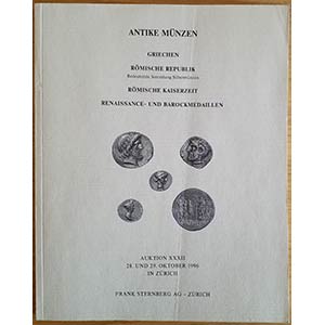 Sternberg F. Auktion XXXII, Antike Munzen ... 