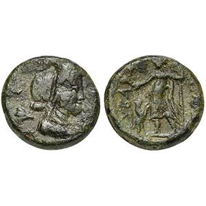 Sicily, Hybla Megala, ca. 2nd century BC; AE ... 