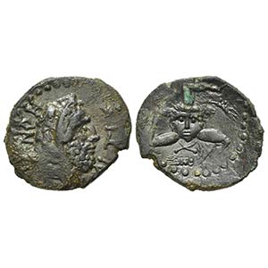 Sicily, Iaitos, Bronze, ca. 1st century BC. ... 