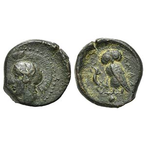 Sicily, Kamarina, Onkia, ca. 410-405 BC. AE ... 