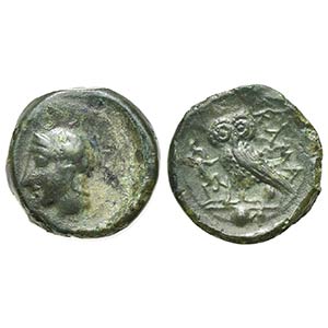 Sicily, Kamarina, Onkia, ca. 410-405 BC. AE ... 