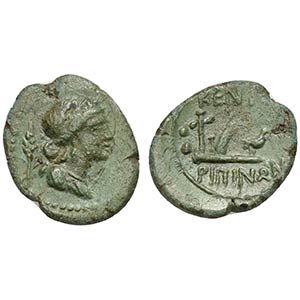 Sicily, Kentoripai, Hexas, ca. 344-336 BC; ... 