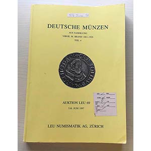 Leu Numismatik Auktion 69 Deutsche Munzen ... 