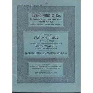 GLENDINING & Co. London 26-27/9/1973. ... 