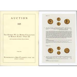 NUMISMATICA ARS CLASSICA (NAC). Auction 105, ... 