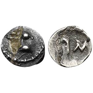 Sicily, Messana, Hexas, ca. 480-460 BC. AR ... 