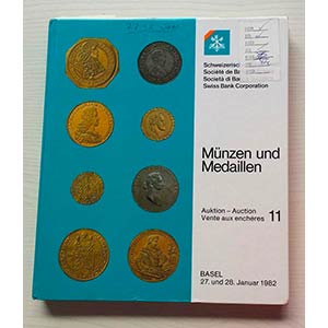 SBV Auktion 11 Munzen und Medaillen Basel ... 