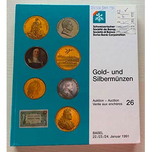 SBV Auktion 25 Gold- und ... 