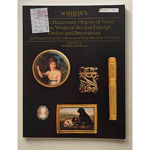 Sothebys Portrait Miniatures, Objects of ... 