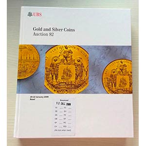 UBS Auction 82 Gold and Silver Coins. Basel ... 