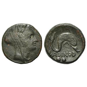 Eastern Italy, Larinum, Biunx, ca. 210-175 ... 