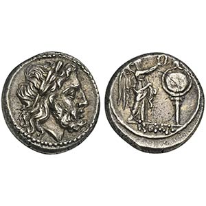 Anonymous, Victoriatus, Rome, after 211 BC. ... 
