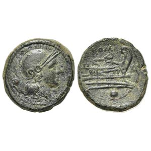 Anonymous, Uncia, Rome, after 211 BC. AE (g ... 
