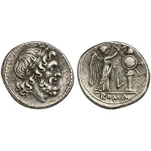 L series, Victoriatus, Luceria, 211-208 BC. ... 
