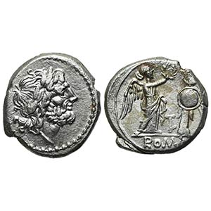 LT series, Victoriatus, Luceria, 211-210 BC. ... 