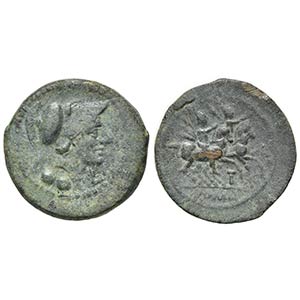 LT series, Sextans, Luceria, 211-210 BC. AE ... 