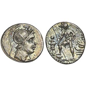 C. Malleolus C.f., Denarius, Rome, 118 BC. ... 