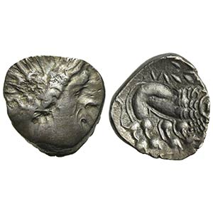 Celtic, Southern Gaul. Insubres, Drachm, 2nd ... 