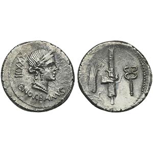 C. Norbanus, Denarius, Rome, 83 BC. AR (g ... 