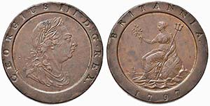 GRAN BRETAGNA - Giorgio III (1760-1820) - 2 ... 