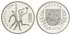 LITUANIA - Repubblica - 50 Litu - 1996 - ... 