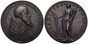 PAPALI - Giulio III (1550-1555) - Medaglia - ... 