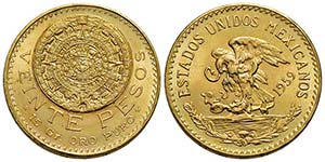 MESSICO - Repubblica (1823) - 20 Pesos - ... 