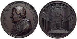 PAPALI - Pio IX (1866-1878) - Medaglia - A. ... 