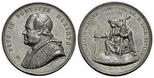 PAPALI - Pio IX (1866-1878) - Medaglia - ... 