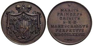 PAPALI - Sede Vacante (1878) - Medaglia - ... 