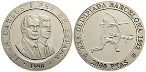 SPAGNA - Juan Carlos (1975-2014) - 2.000 ... 