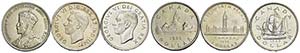 Estere - CANADA - Dollaro 1935, 1939 e 1943 ... 
