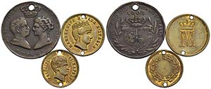 Medaglie - Lotto di tre medaglie Varie