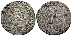 ROMA - Alessandro VI (1492-1503) - Grosso - ... 