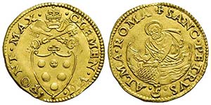 ROMA - Clemente VII (1523-1534) - Fiorino di ... 