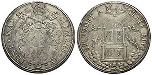 ROMA - Clemente IX (1667-1669) - Piastra - ... 
