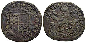 BOLOGNA - Innocenzo XII (1691-1700) - Mezzo ... 
