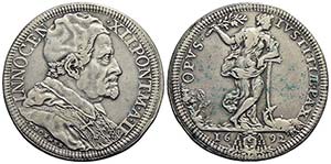ROMA - Innocenzo XII (1691-1700) - Mezza ... 