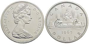 CANADA - Elisabetta II (1952) - Dollaro - ... 