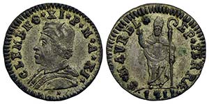 FERRARA - Clemente XI (1700-1721) - Muraiola ... 
