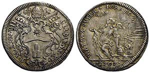 ROMA - Clemente XI (1700-1721) - Giulio - ... 